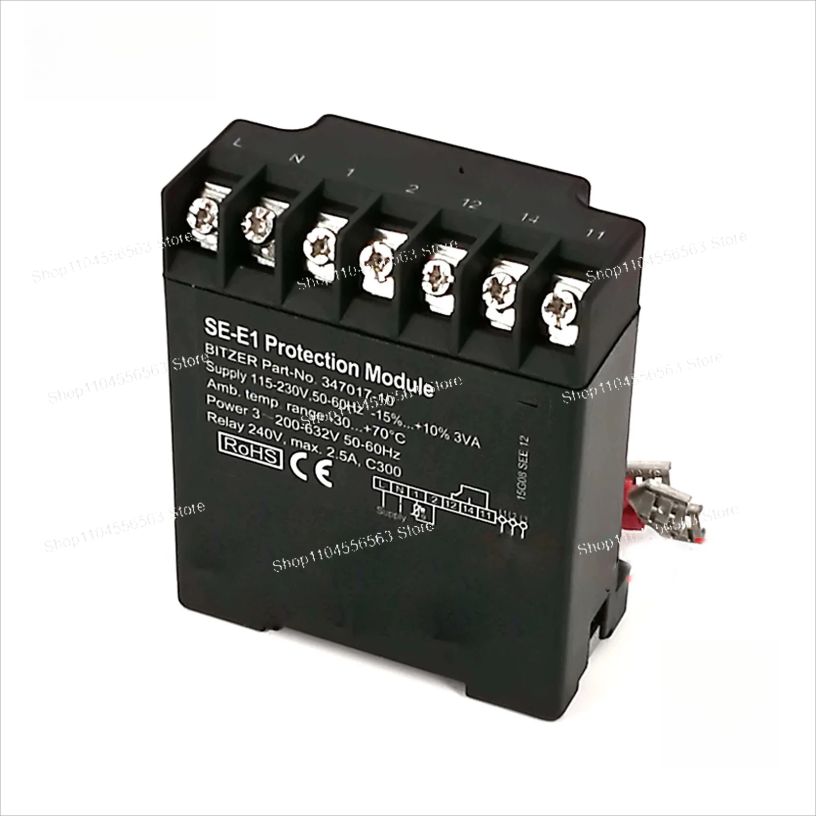 SE-E1 Screw Compressor Protection Module, Industrial Cooling System Safeguard