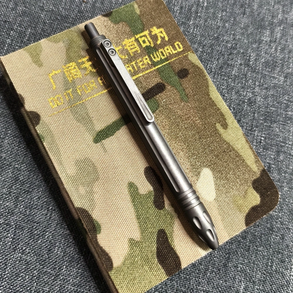 EDC Titanium Alloy Pen With Collection Writing Multi-functional Portable Outdoor EDC Tools