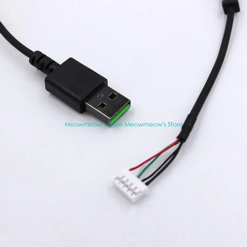 

W91A Mouse Cable USB Mouse Line Replacement for DeathAdder Essential 6400 DPI