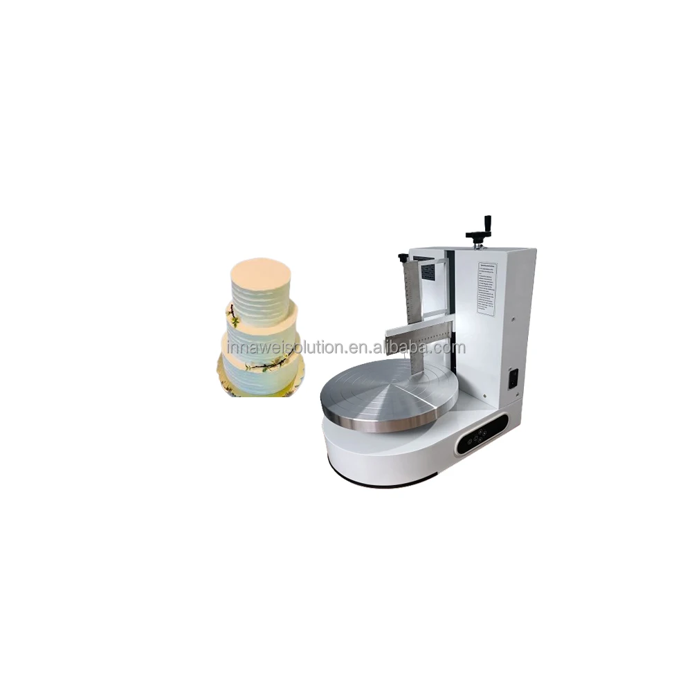 Chinese Factory CNC Fill System 12-inch Icing And Frosting Machine Cake Coating Equipment For Industrial Use