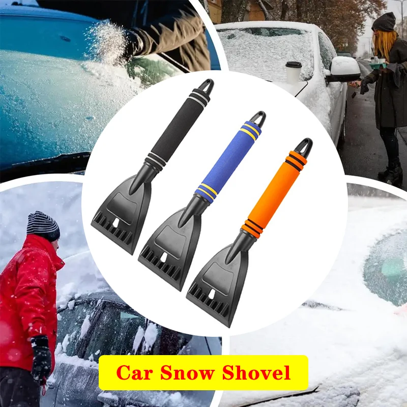 

Portable Snow Shovel Removable Thickened Snow Removing Shovel Non-slip Non-freezing Manual Hand Shovel Snow Removal Tool