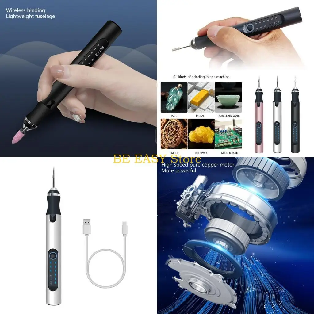 

E28F электрическая USB мини-дрель набор USB-дрель роторный инструмент гравер ручка сверление ювелирных изделий