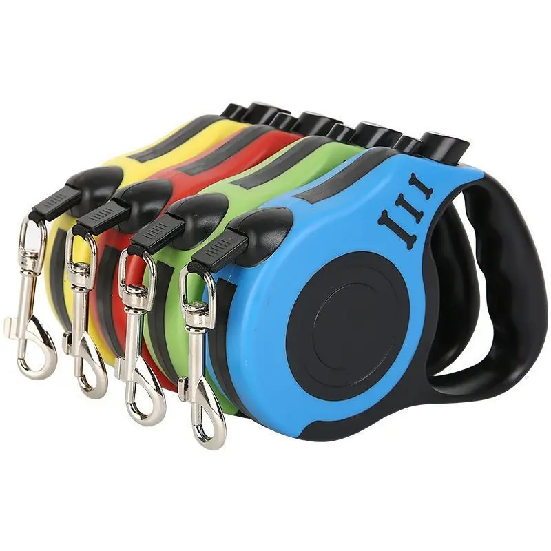 

Retractable Dog Leash Durable Nylon Webbing Strong and Long-Lasting Available in 3M or 5M