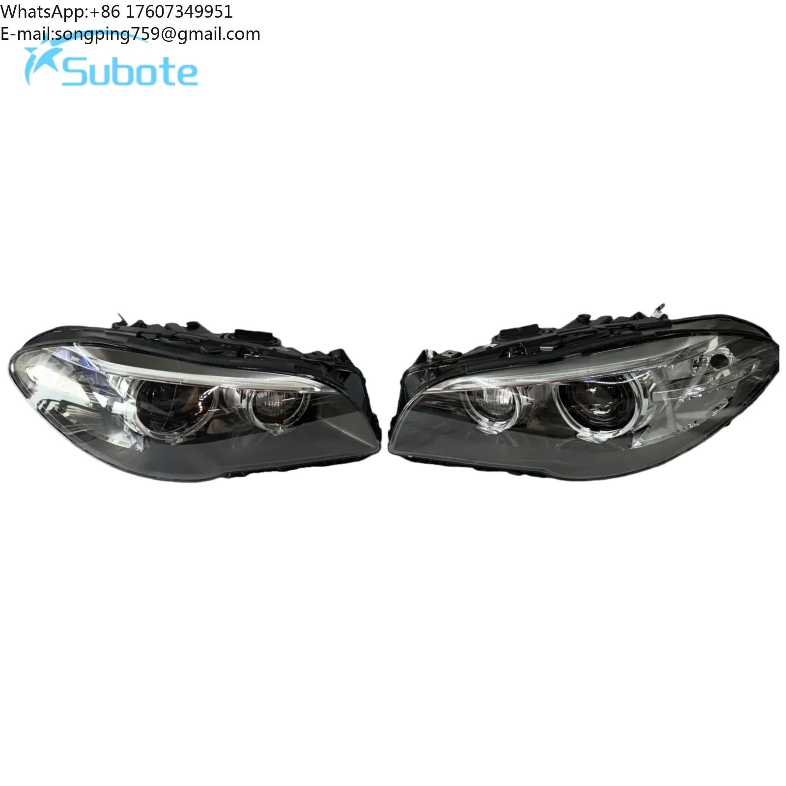 High Quality Original LED Headlight Assembly for 5 Series F10 F18 2009-2016 with Daytime Running Light 12V 6000K