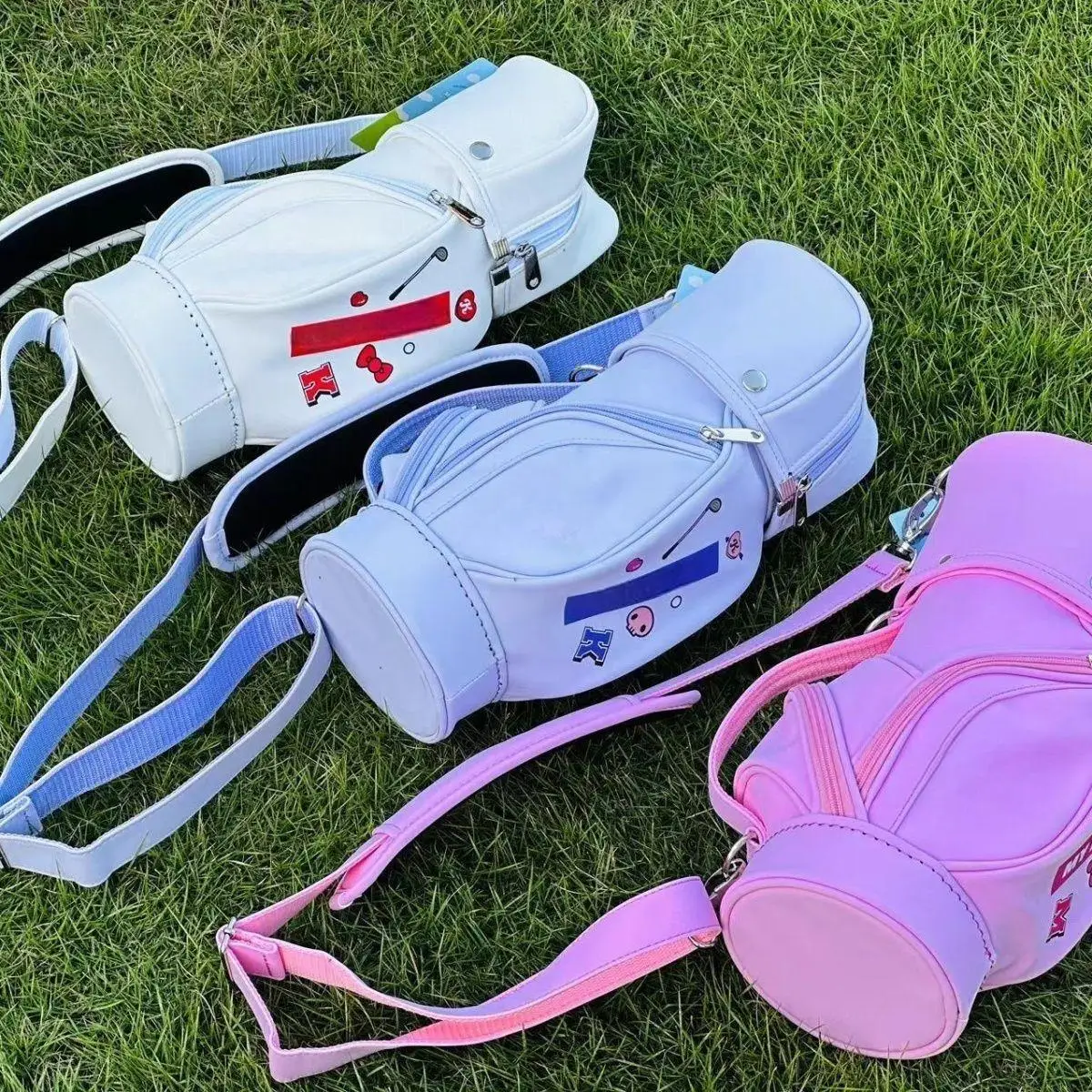 

Cute Mini Golf Bag – Shoulder Crossbody Organizer Pouch, Lightweight for Golf Accessories