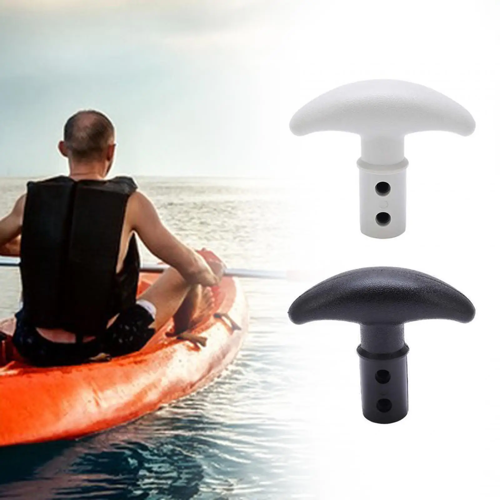 Boats Paddle Replacement T Handle Sturdy Small Size Convenient Assemble Portable Accessory PVC Material for Surfboard Paddle