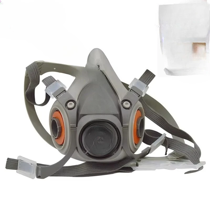 

6200 respirator, half face gas mask reusable