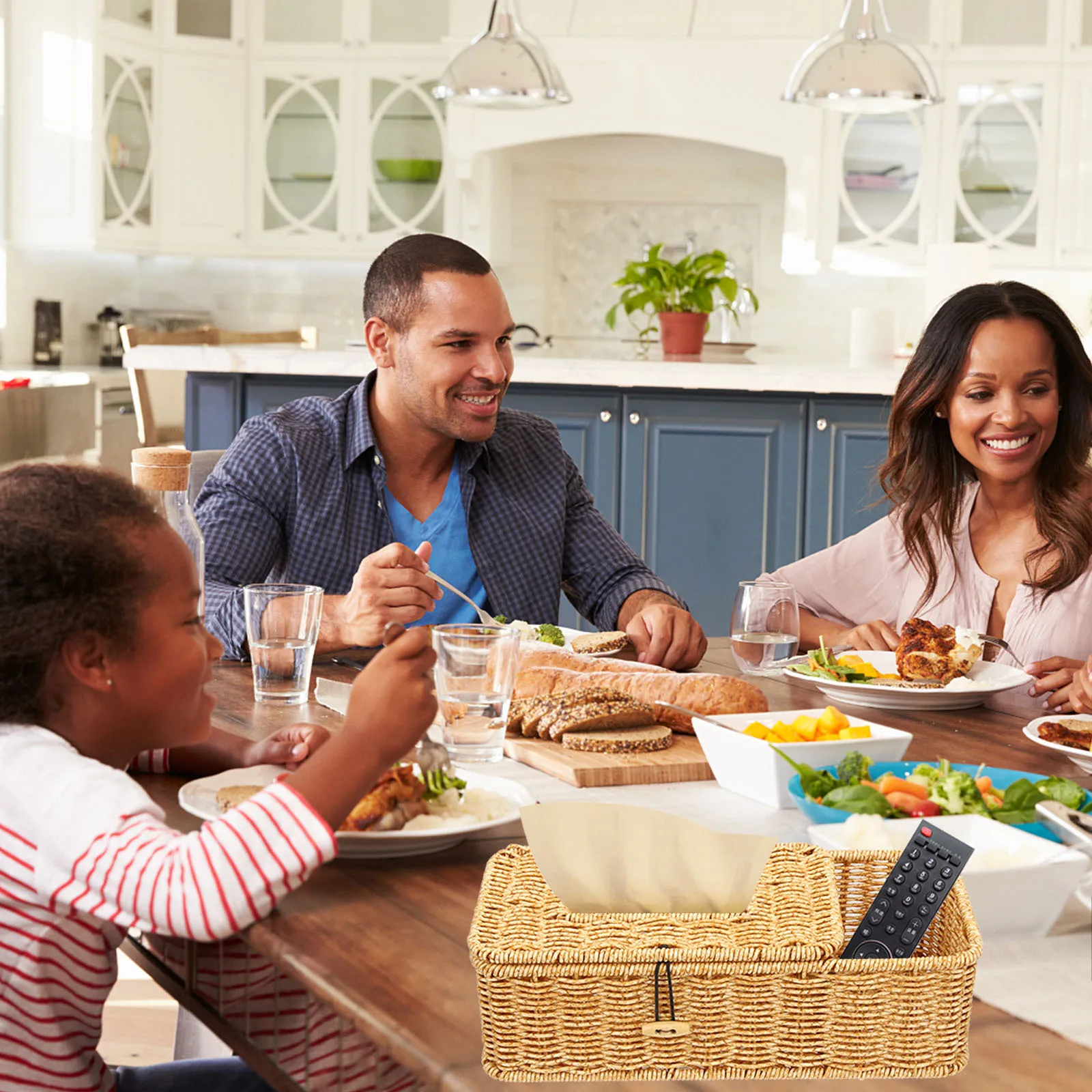 

Multifunctional Tissue Box Woven Design Napkin Holder For Bathroom Bedroom Office Car Desktop Organizer Storage Cover Dispenser