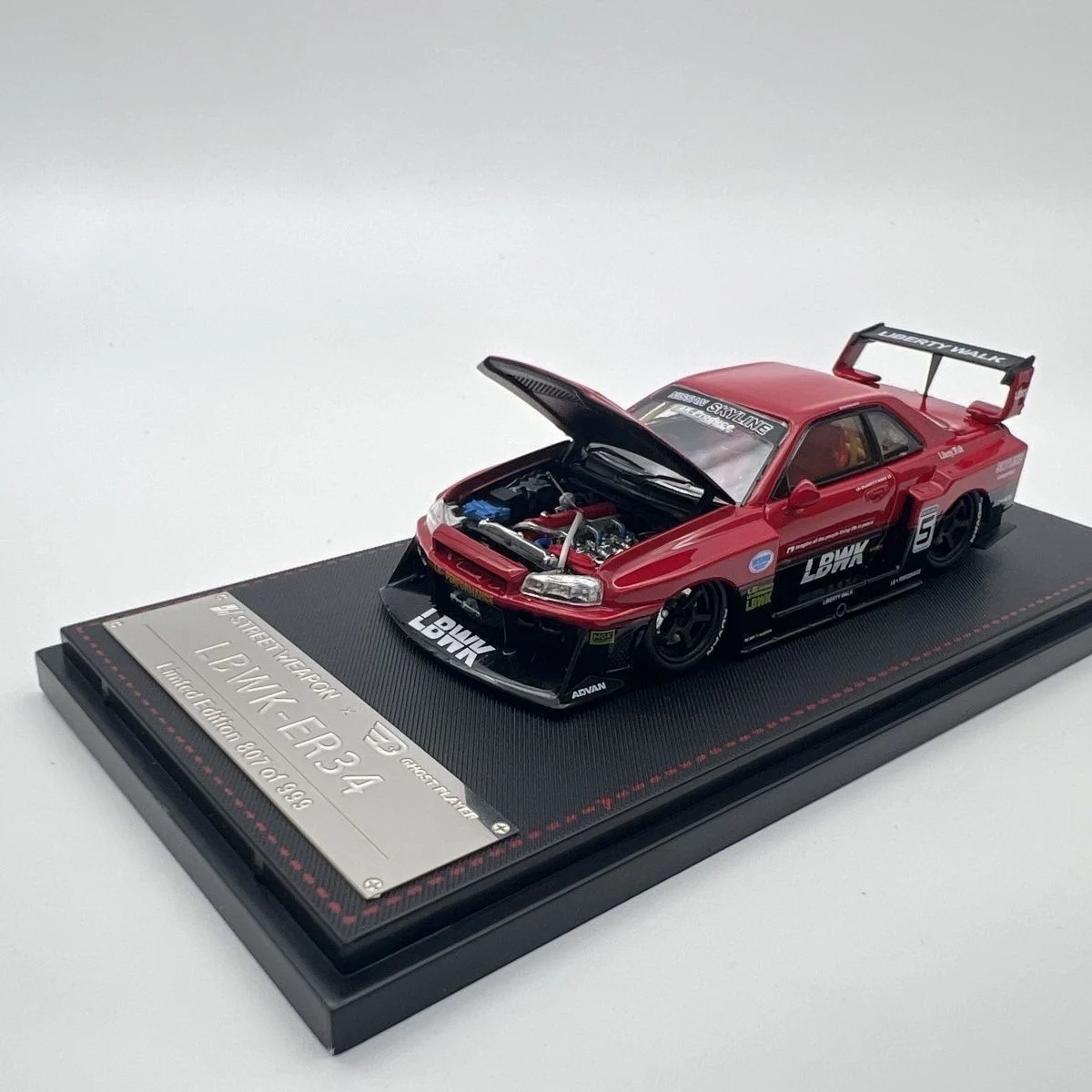 Street SW Limited Edition 1:64 ER34 Open Lid LB Wide Body GT-R
