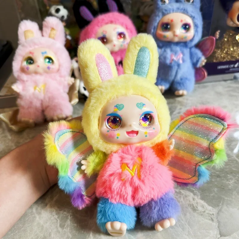 

Аутентичная серия Kimimon Dream Angel, плюшевая слепая коробка, модная игровая сумка, подвеска, настольное украшение ручной работы, подарок на день рождения