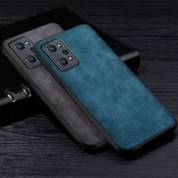 Premium PU Leathe Case for OPPO Realme GT Neo 2 5G Scratch-Resistant Solid Color Cover for OPPO Realme GT Neo2 Case