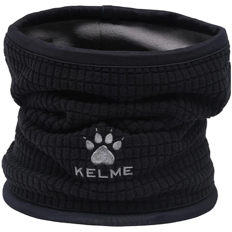 Мужская велосипедная маска для защиты от холода Kelme, теплая флисовая зимняя плюшевая маска для бега на открытом воздухе, ветрозащитная маска для лица