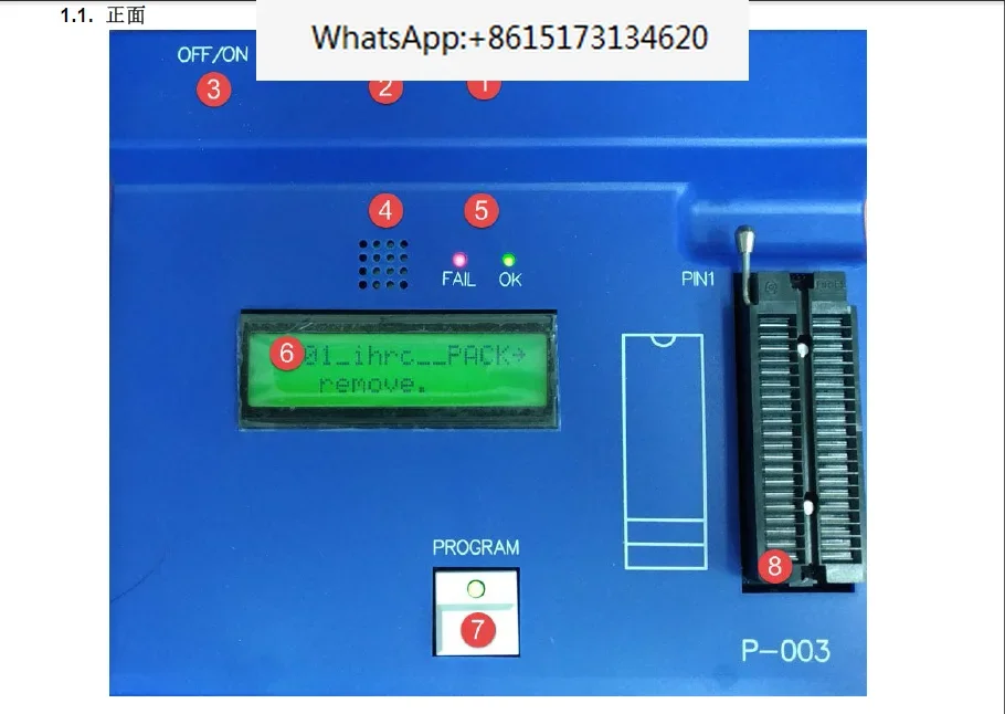 Burner PDK5S-P-003B Taiwan Yingguang Programmer PADAUK Brand New Original Stock