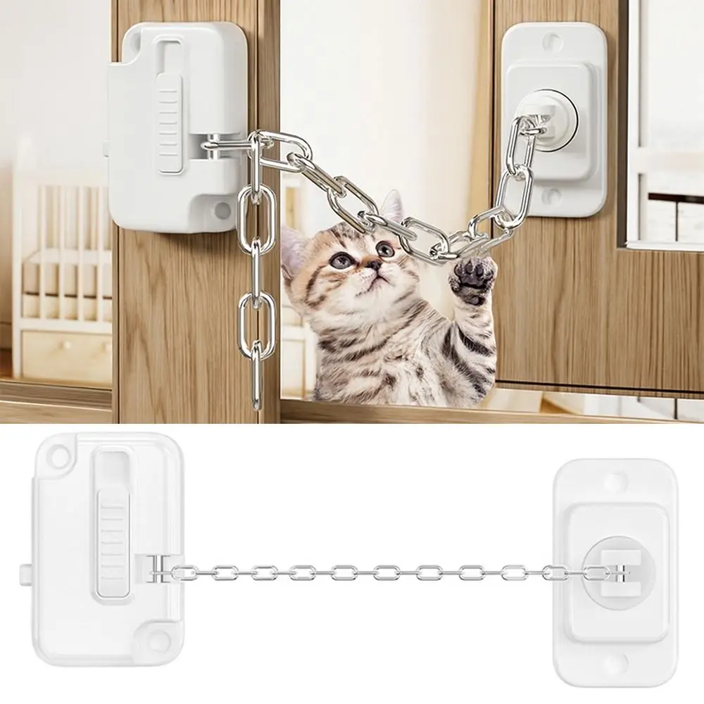 

Anti-pinch Hand Baby Safety Lock No Drilling Self Adhesive Window Restrictor Child Protection Adjustable Cabinet Lock Home Door