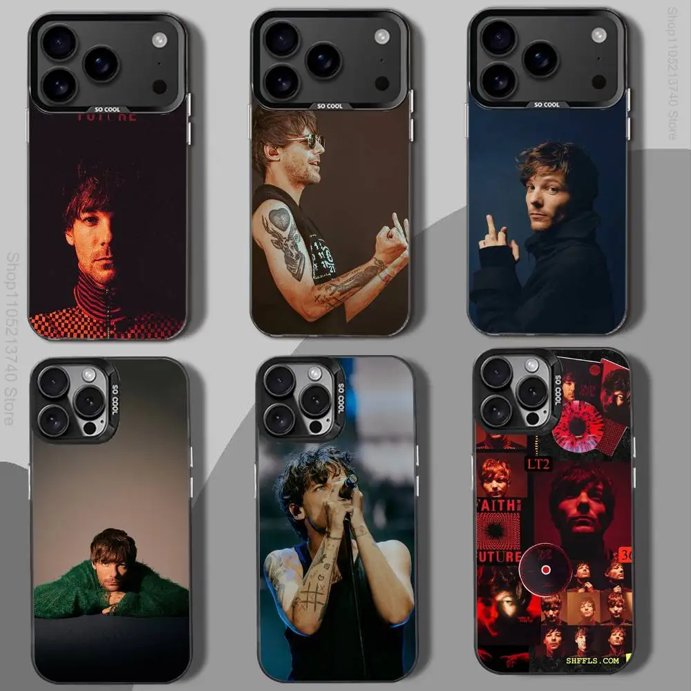 T-Tomlinson L-LouisS William Handyhülle für iPhone 15,17,12,14,13,16,11, Mini, Max, Air, Plus, Pro, E Protect Cover schwarz