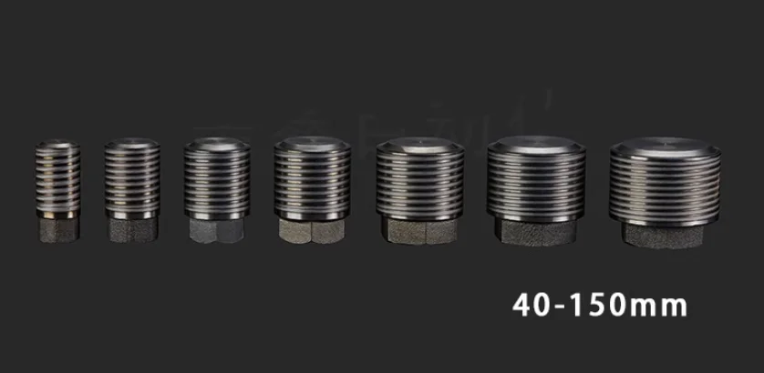 Nanometer laser injection head ceramic plunger head die casting machine accessories microcrystal punch die casting alloy punch