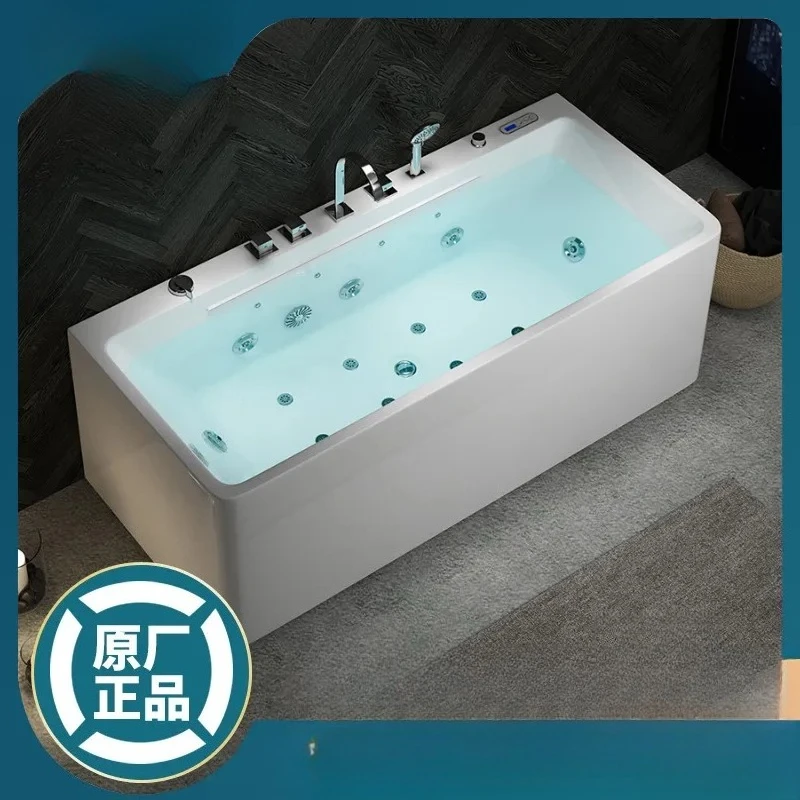 For Modern Simple High End Acrylic Thermostatic Bathtub With Great Waterfall Big Surf For Small Apartment Hotel Household