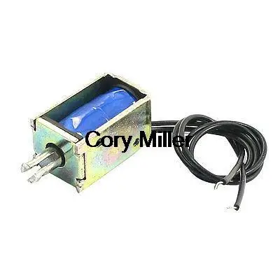 

DC12V 10,28 Вт 1 мм 100 г 3 мм 30 г Электрический соленоид с открытой рамой Электромагнит