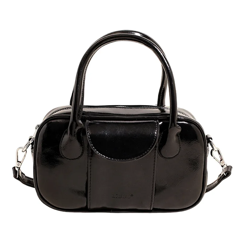 حقيبة يد جديدة على شكل وسادة لعام 2025 للنساء، حقيبة كتف كروس من الجلد الطبيعي متعددة الاتجاهات، محفظة أنيقة ذات سعة كبيرة #3