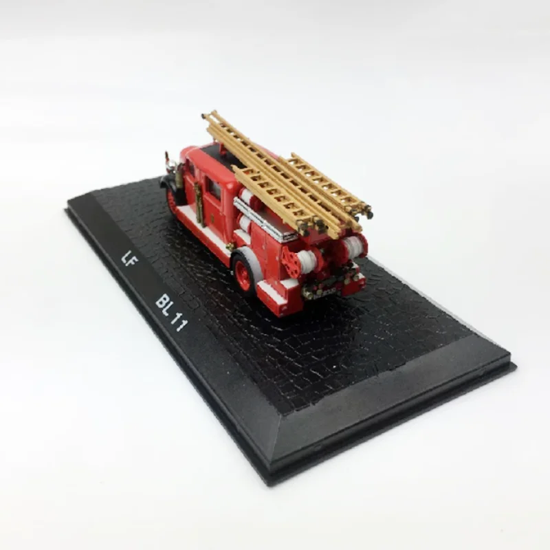 Diecast escala 1:72 lf bl 11 motor de bombeiros liga veículo modelo acabado simulação coleção decoração presente brinquedos exibição estática