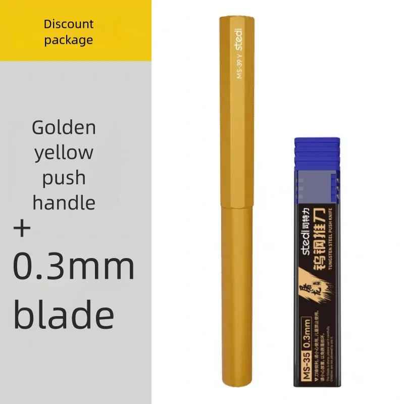 Stedi Model Carving Beitel Push Mes Precisie Scribe Lijn Scoren Mes Voor GD Hobby Model Maken DIY Gereedschap