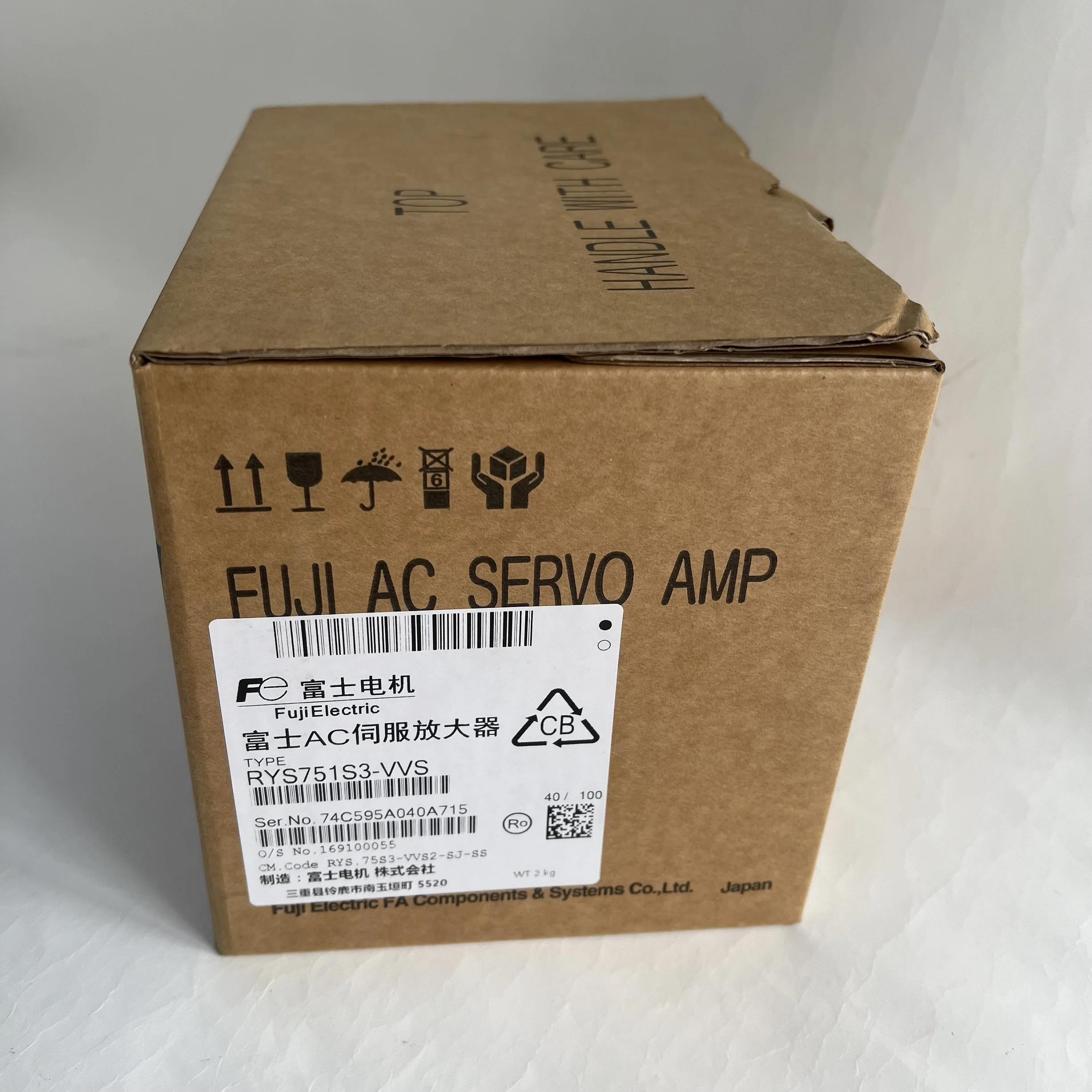 Servomotor nuevo para Fuji- RYS751S 3-VVS