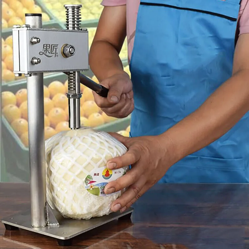 Manual Hand Press Coconut Opener Tool Young Coconut Husk Cutting and Core Drilling Machine