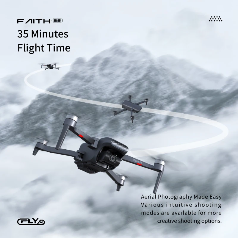 Neue Ankunft CFly Glauben 2S 3-Achsen Gimbal Professionelle Echt 4K HD Kamera GPS 7KM FPV 35 minuten Flug RC Drone Quadcopter SG906 MAX2