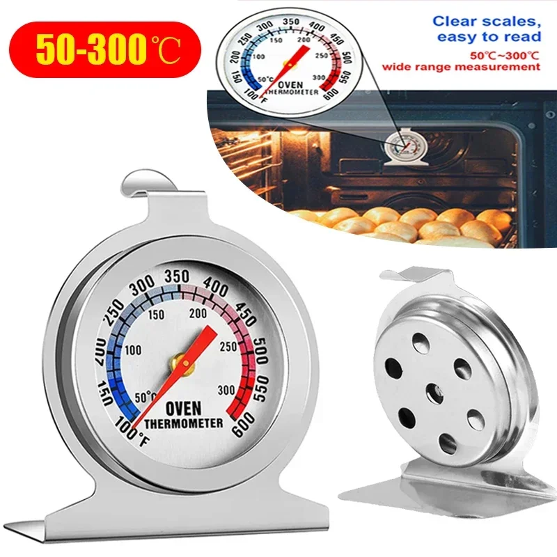 

Universal Baking Food Meat Temperature Stainless Steel Oven Thermometer Gauge Microwave Cooker BBQ Temperature Measure Instrumen