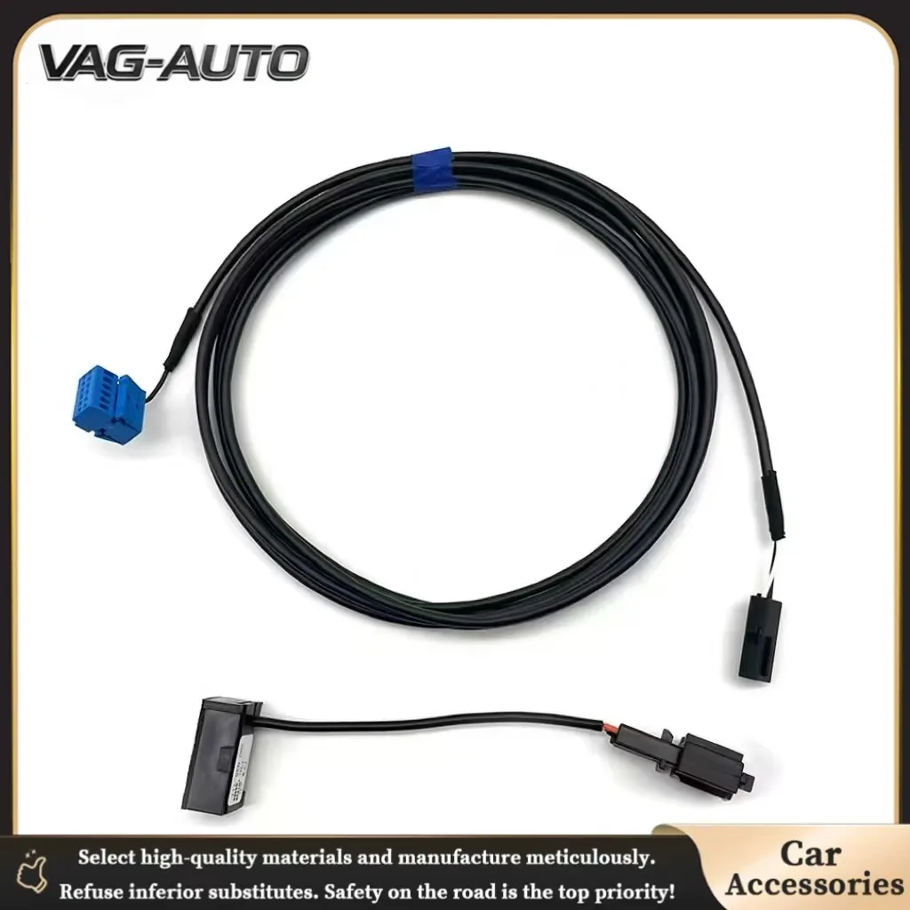 Bluetooth-compatible Microphone MIC Module Harness Cable Adapter Compatible with VW MQB RCD510 RNS315 CD Radio, OE: 3BD035711