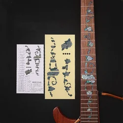 1Pc Guitar Neck Fingerboard Decor Sticker Fretboard Decorations for Electric Acoustic Guitar Bass Sticker Guitarra Accessories