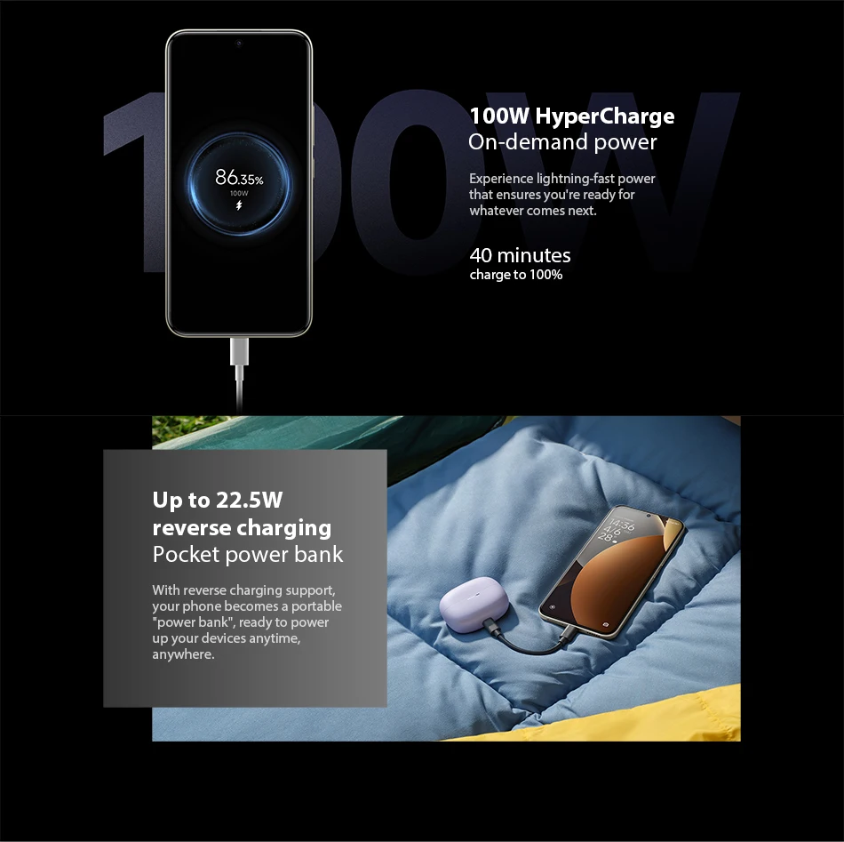 Xiaomi Mobile Phones Redmi Note 15 Pro+ 5G Global Version Snapdragon® 7s Gen 4 NFC 6.83" CrystalRes AMOLED display 6500mAh