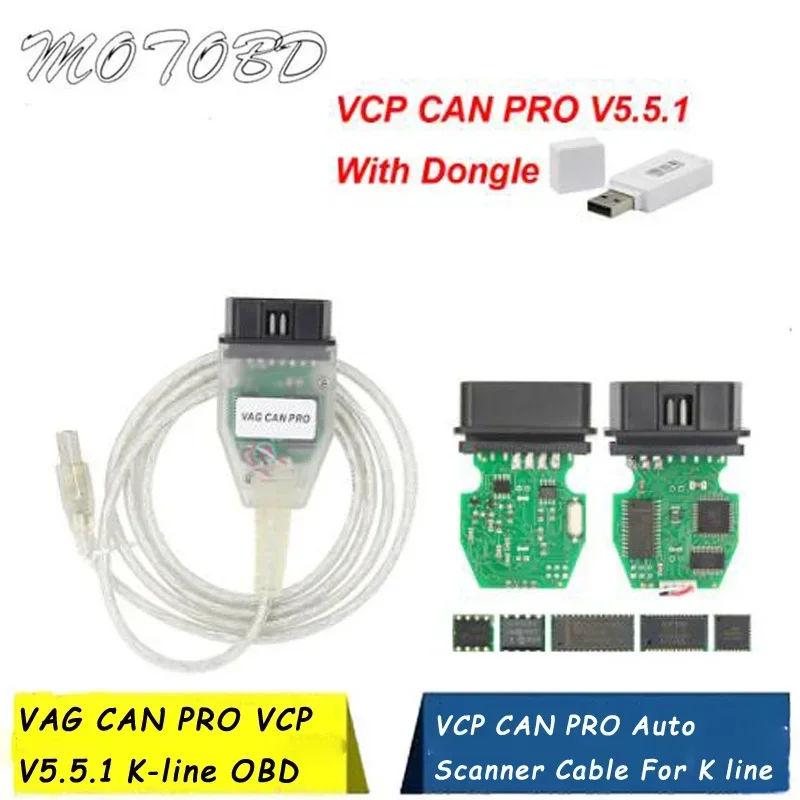 

New VAG CAN PRO CAN BUS+UDS+K-line S.W Version 5.5.1 VCP Scanner Diagnosis Car Programming and Performing Tool