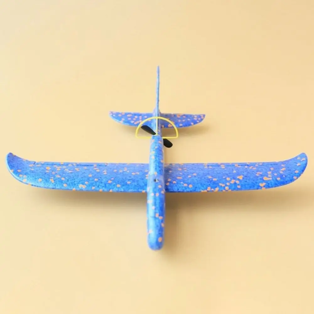 USB Charging Foam Electric Aircraft Hand Throw Flight Glider Aircraft Airplane DIY Model Outdoor Sport Toy Kid Gifts