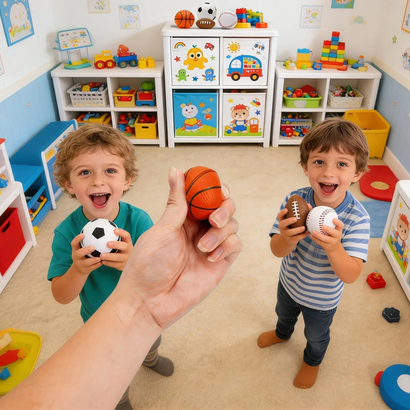 Bouncing Balls For Kids Small Rubber Relief Toys Stress Bouncing Ball Sensory Games For Adults Kids Girls Boys Indoor Outdoor