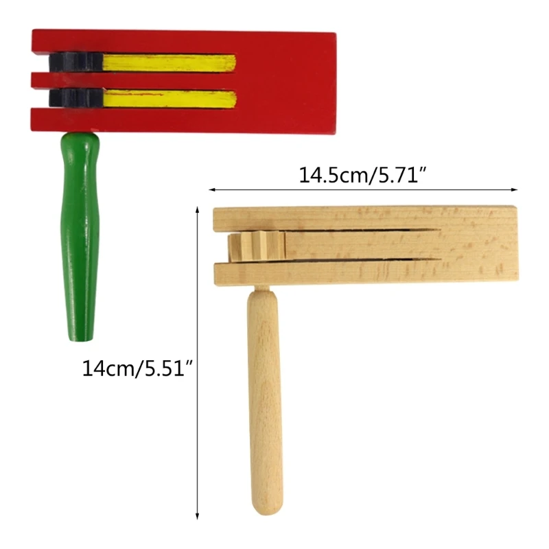 Hochets mexicains - Jouets traditionnels à planche de son portatifs