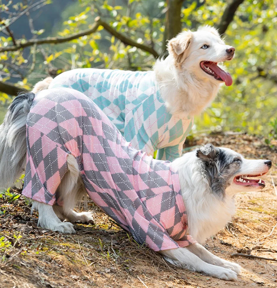 Cool Thin Summer Large Dog Outdoor Homewear, Breathable, Anti Hair Loss, Sun Protection