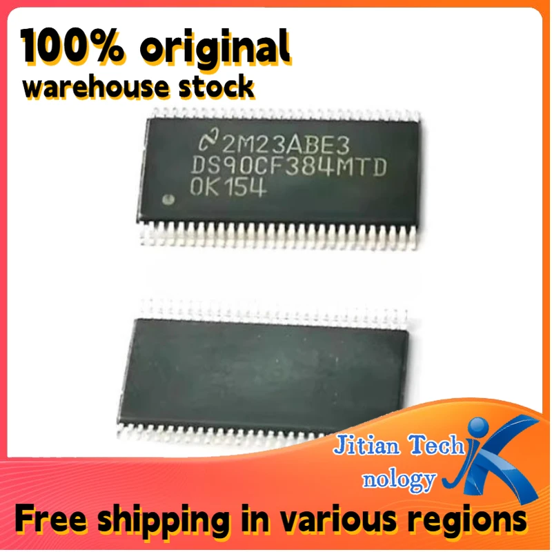 100% original inventory 10PCS DS90CF384MTD DS90CF384MTDX/NOPB TSSOP56 Programmable LVDS transmitter chip Channel direct sales
