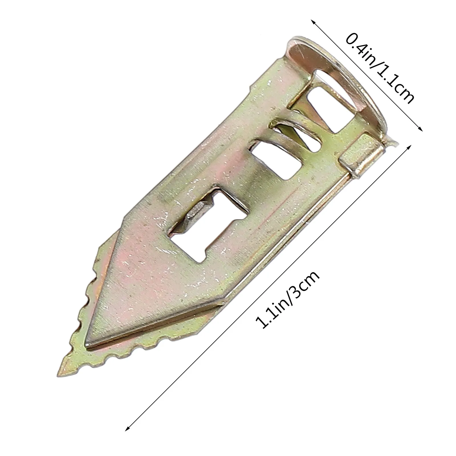 1Set Metal Percussion Type Anchor Durable Expansion Screw for Drywall Wall Fixing Tool Ceiling Decoration Drywall Anchor