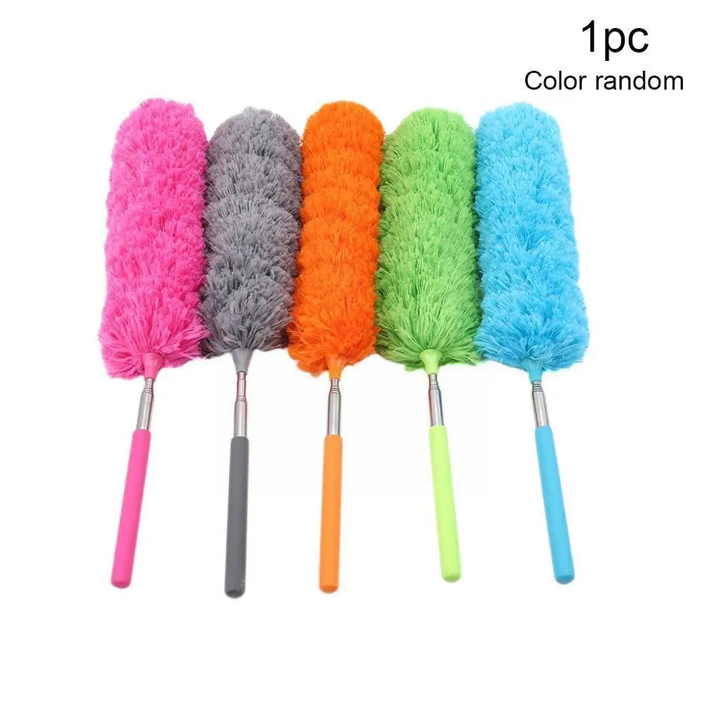 Microfiber Duster Brush Extendable Hand Dust Cleaner Furniture Brush Air-condition Cleaning Anti Dusting Car Home Tools Cle V8V6