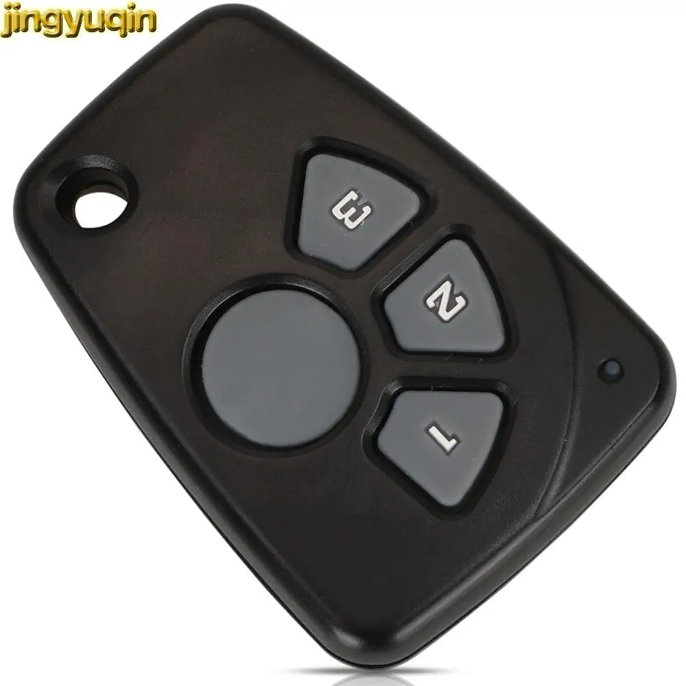 

Jingyuqin 5pcs Smart Car Key Remote Fob Shell For Chevrolet Aveo Cruze Camaro EPICA Malibu XL Sail 3 Spark 4 Buttons