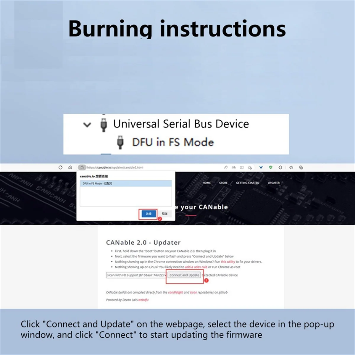 A22I USB to CAN Module Support CAN Portable CAN Bus Analyzer V2.0 Version Multifunctional Convenient Module