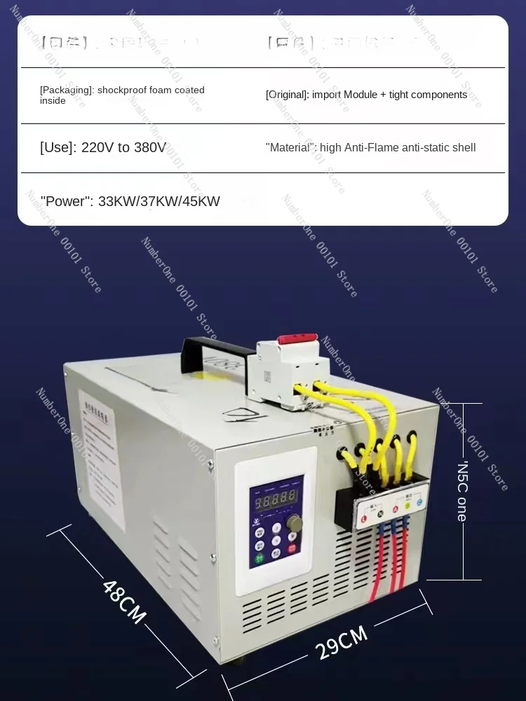 Frequency converter single-phase to three-phase converter