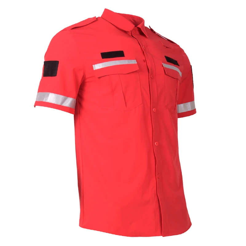 Summer Slim-Fit Quick Dry Emergency Rescue Uniforms Security Physical Water Search and Rescue Training Uniforms Fire Uniforms