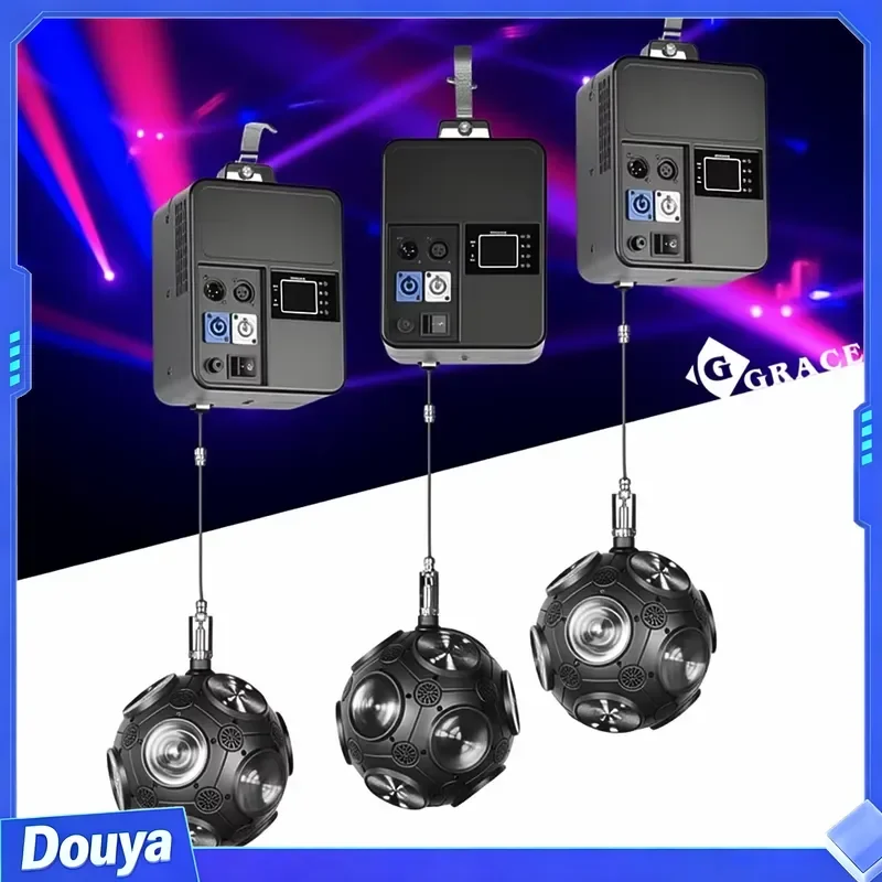 Igracelite 1 Lift + 1 Led Lifting Football Light Rgbw Disco Football With Dmx Lift Lights