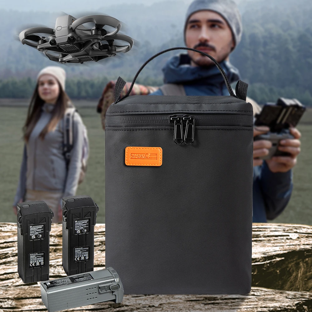 Battery Warmer Bag USB Heating Battery Warmer Protective Pouch Carrying Case for DJI Neo/Mini 3 Pro/Mini 4 Pro Drone Batteries