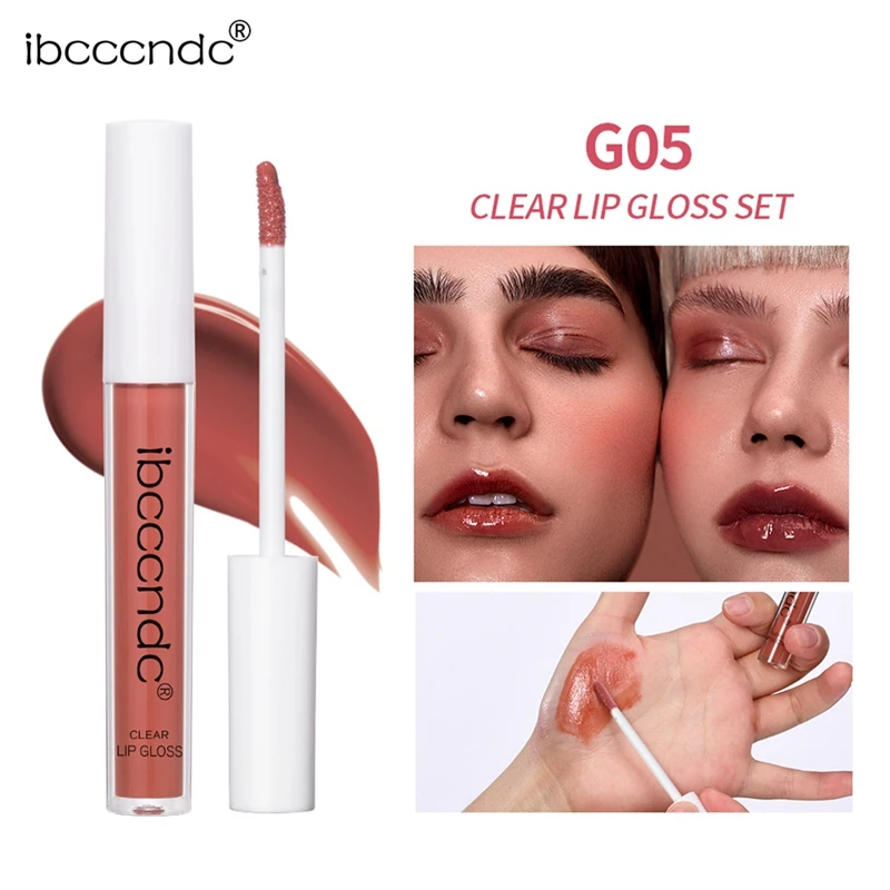 Ibcccndc-Rouge à Lèvres Hydratant, Brcorporelle à l'Eau Longue Durée, Repulpant, Beau 1, 6 Pièces