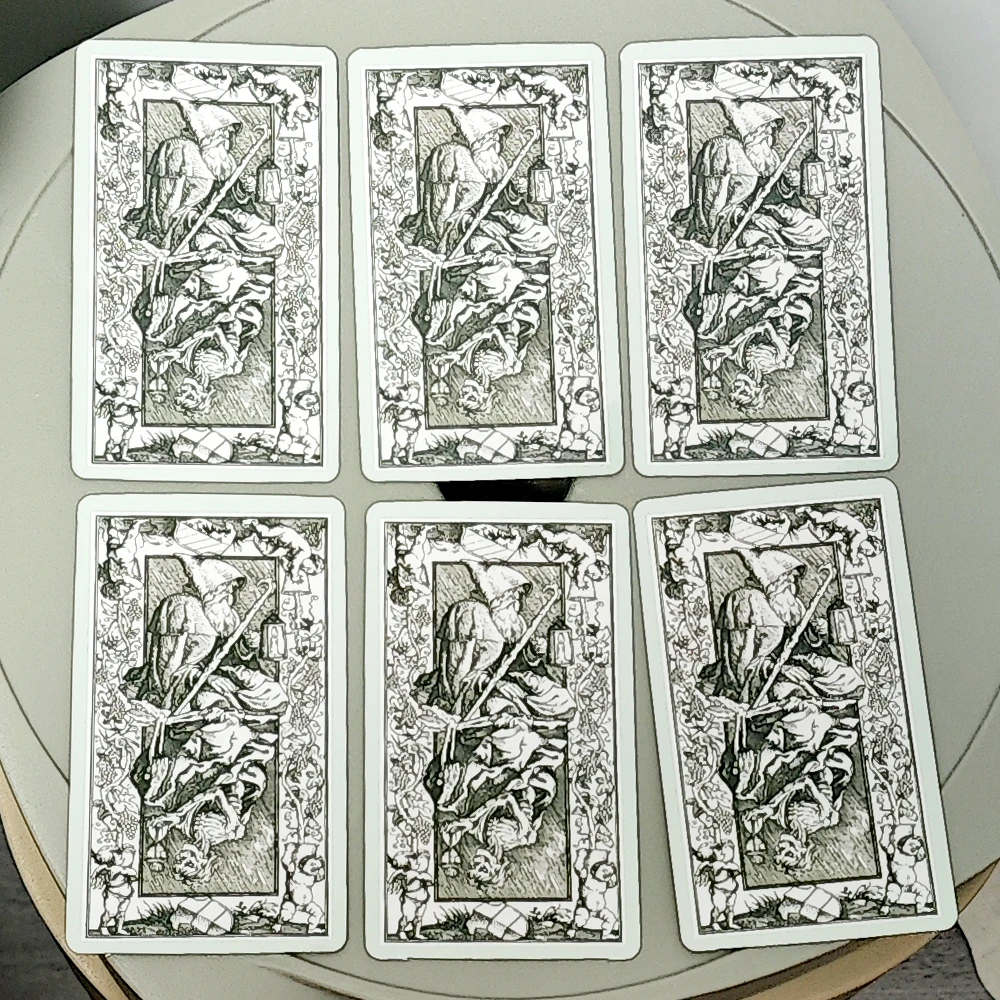 The Tarot of Durer 78 Pcs Vintage Ancient Tarot Cards In Russian Language - 10.3*6cm