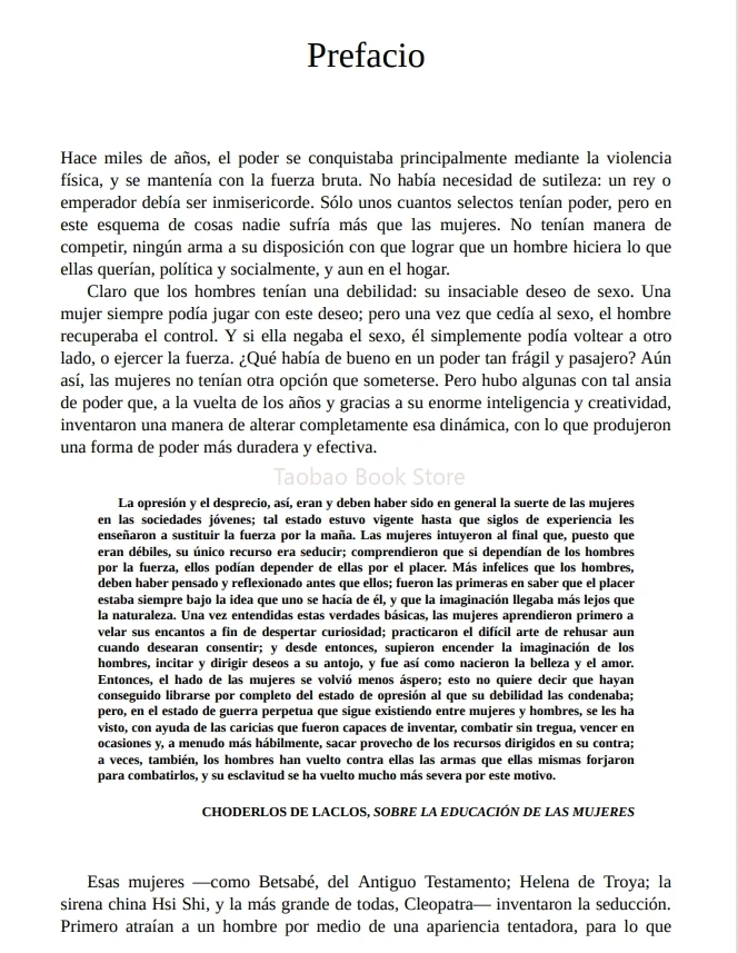 Imagem -04 - Robert Greene Espanhol Papel Guia Rápida de el Arte de la Sedução Brochura