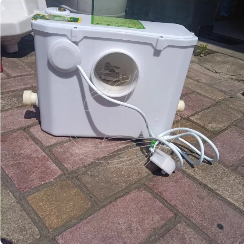 220V Toilet Waste Water Elevator Sewage Pump Macerator System For Basement Use